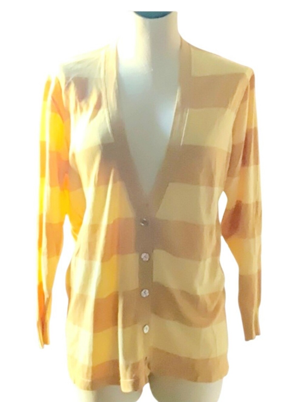 Valley "Made in ltaly" Fine Pure Cotton Cardigan